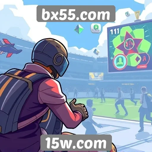 Comunidade ativa e suporte ao jogador no bx55.com